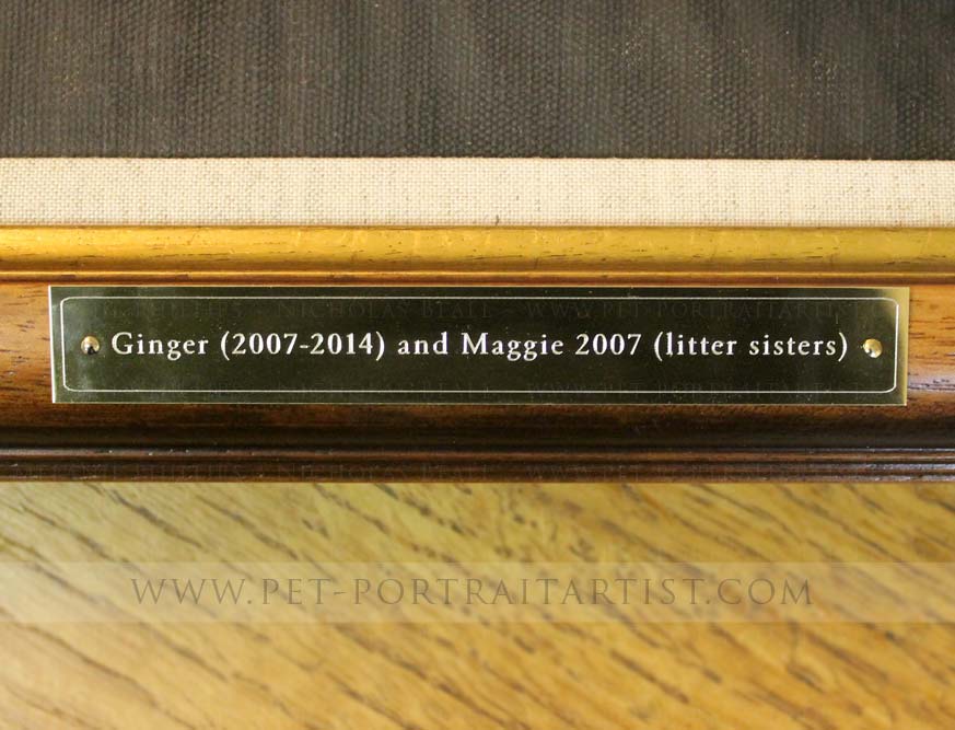 Engraved Plaque in Gold