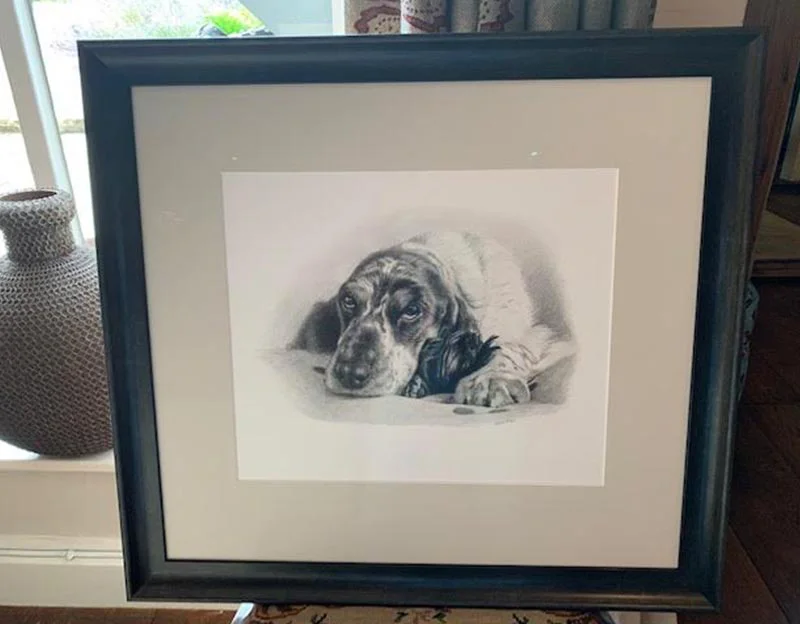 Client Allie's testimonial for Tosca's portrait