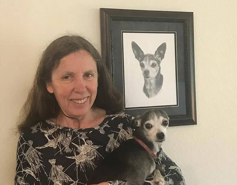 Client Josie's testimonial for her mother's portrait gift