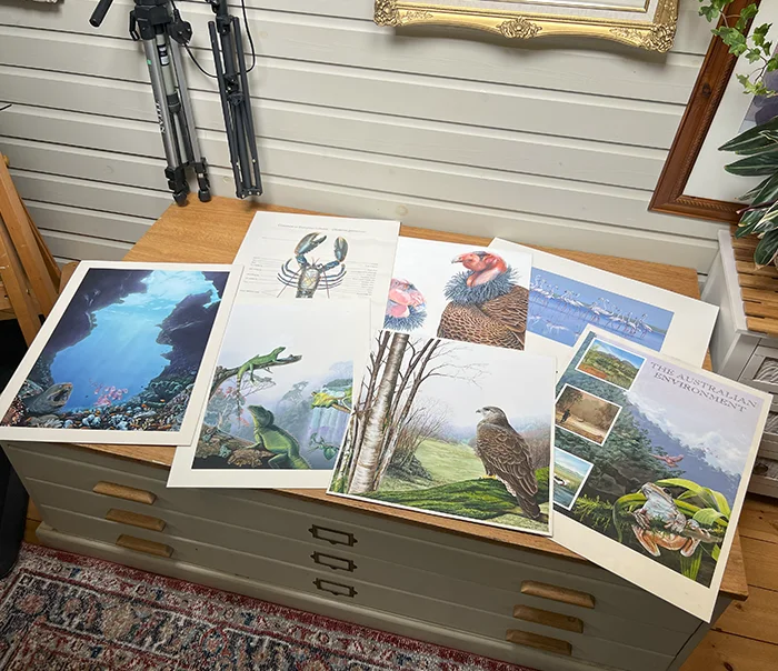 Illustration artwork from Art College by Nicholas Beall and Melanie Phillips